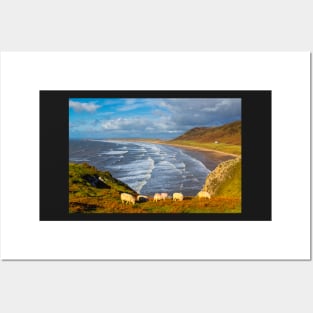 Rhossili Bay, Gower Posters and Art